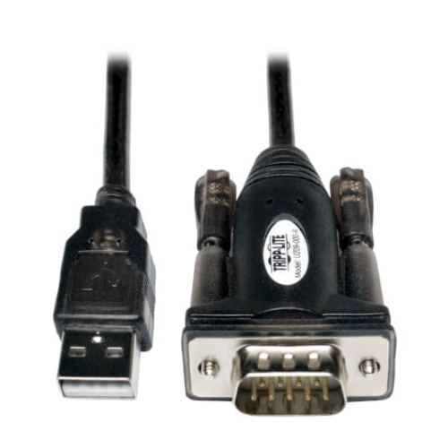 USB-A to RS232 DB9 Serial Adapter Cable PN U209-000-R